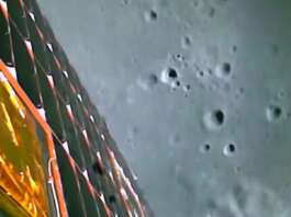 Indian lunar rover, historic first steps, south side of the moon