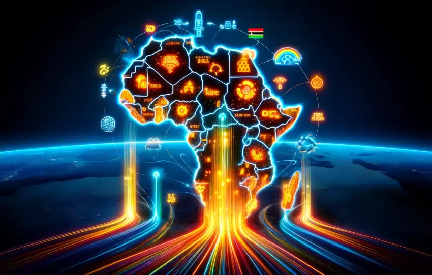 African digital divide