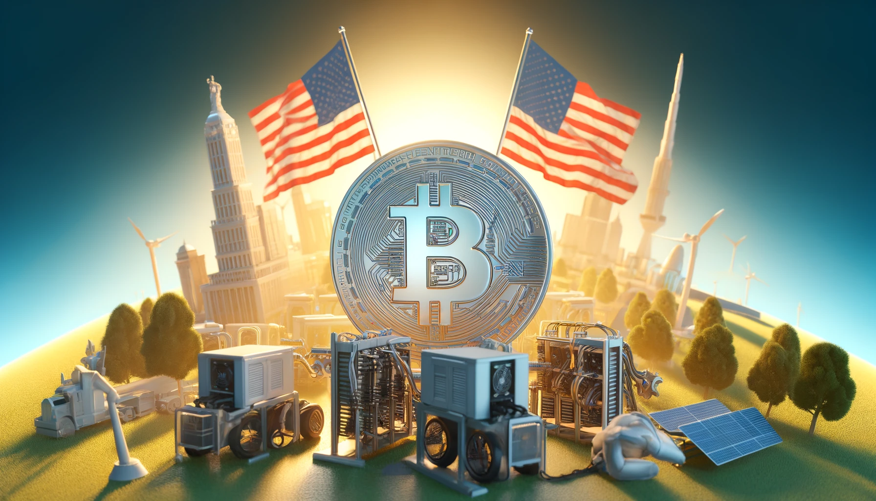 Trump advocates U.S. Bitcoin mining