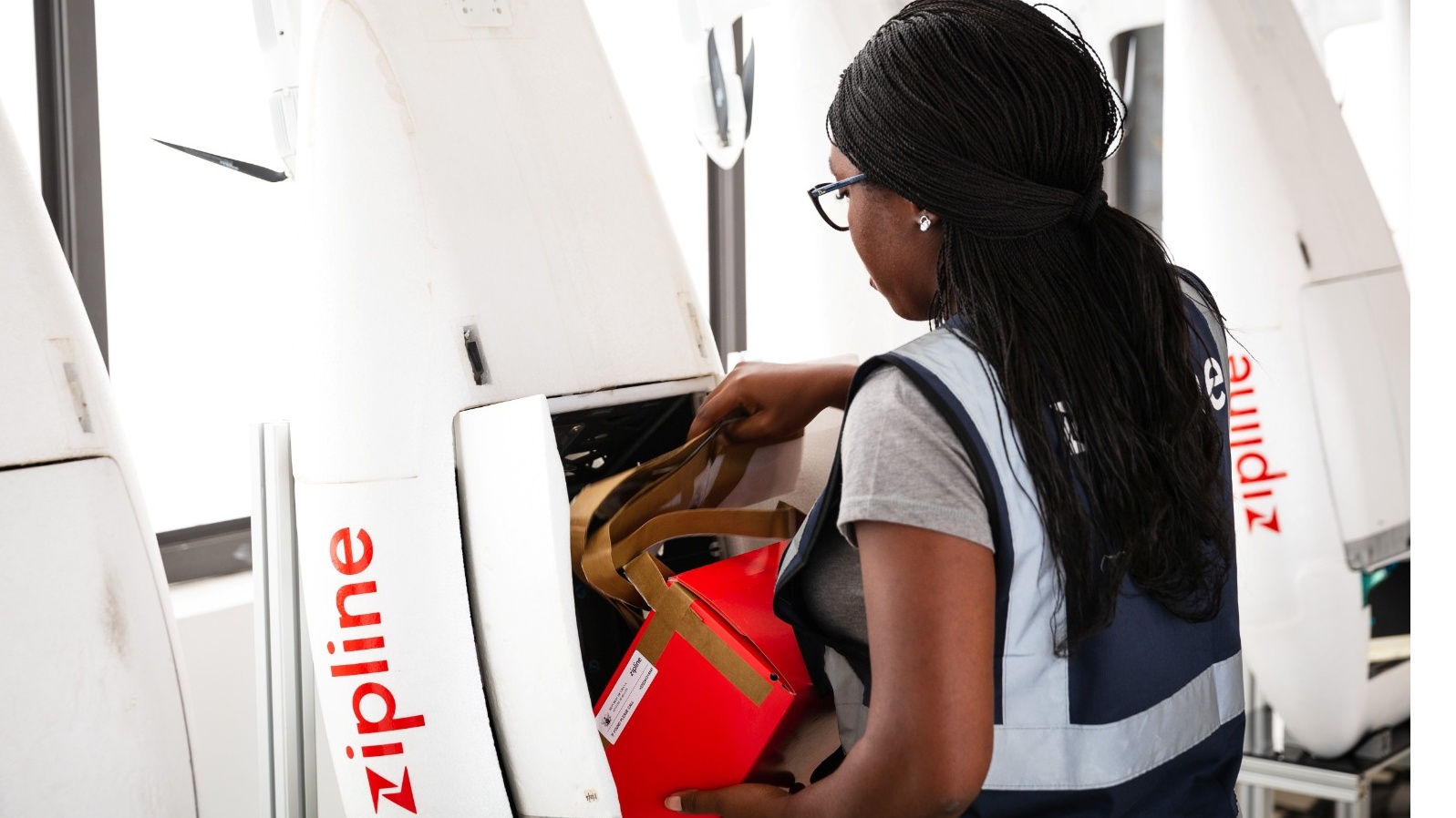 Rwanda health drone delivery system