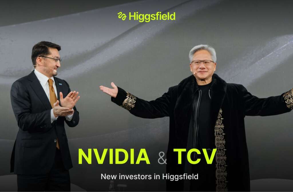 NVIDIA investment in Higgsfield
