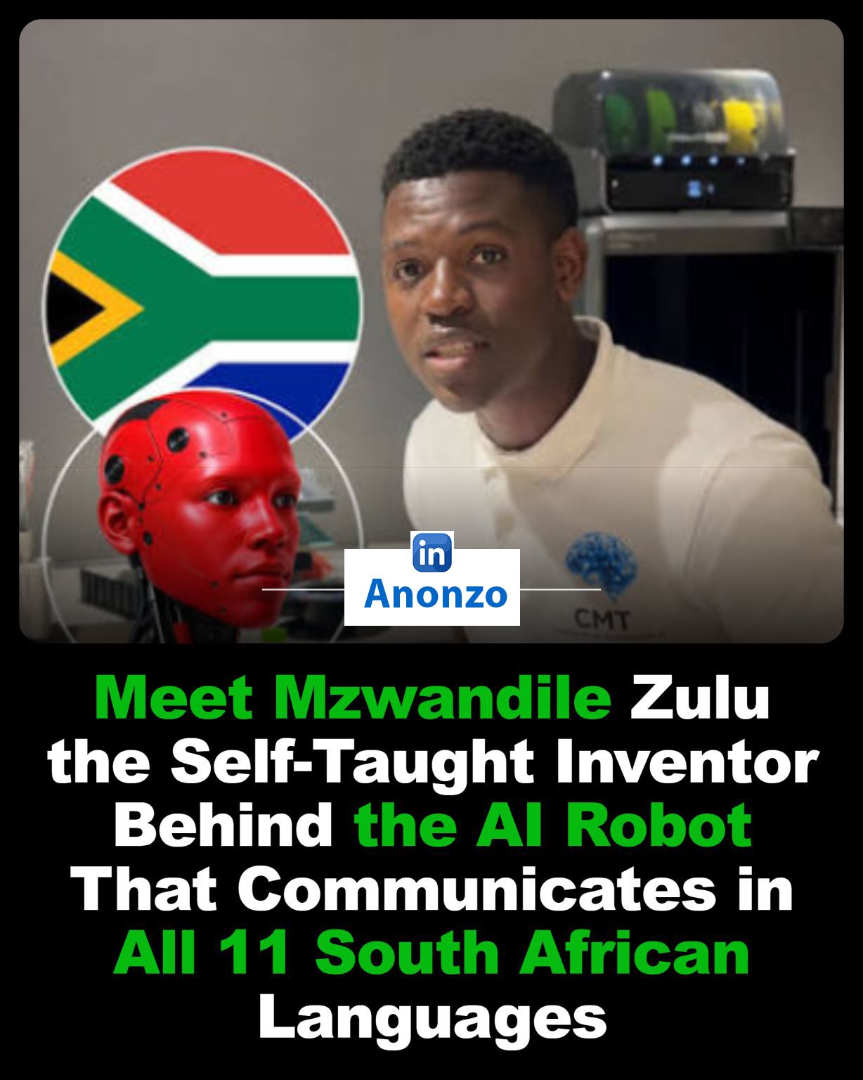 multilingual robot South Africa
